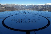 44 Piastra d'orientamento sui monti della Valle Brembana